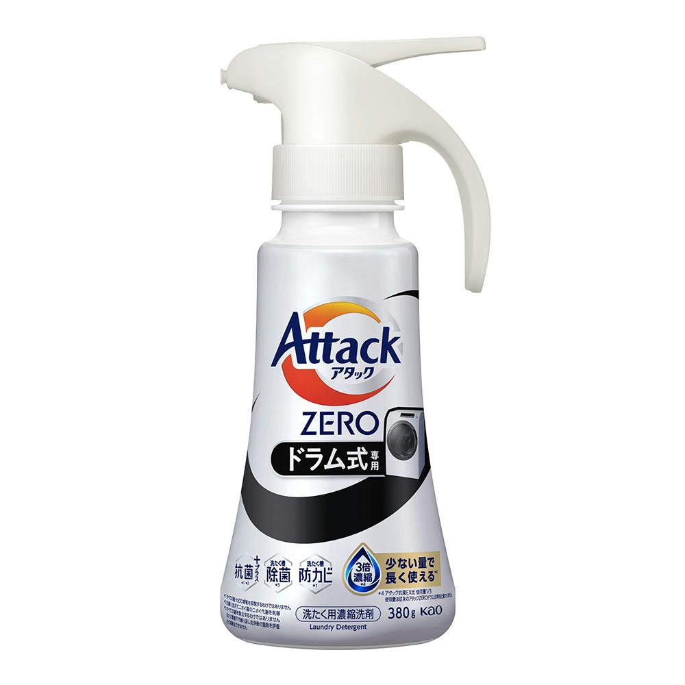 アタックzero ドラム式　洗濯洗剤　14点 アタック ZERO ワンハンド ドラム式専用 380g | 洗濯洗剤 通販