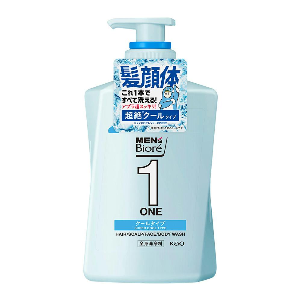 メンズビオレ ONE クールタイプ 本体 480ml