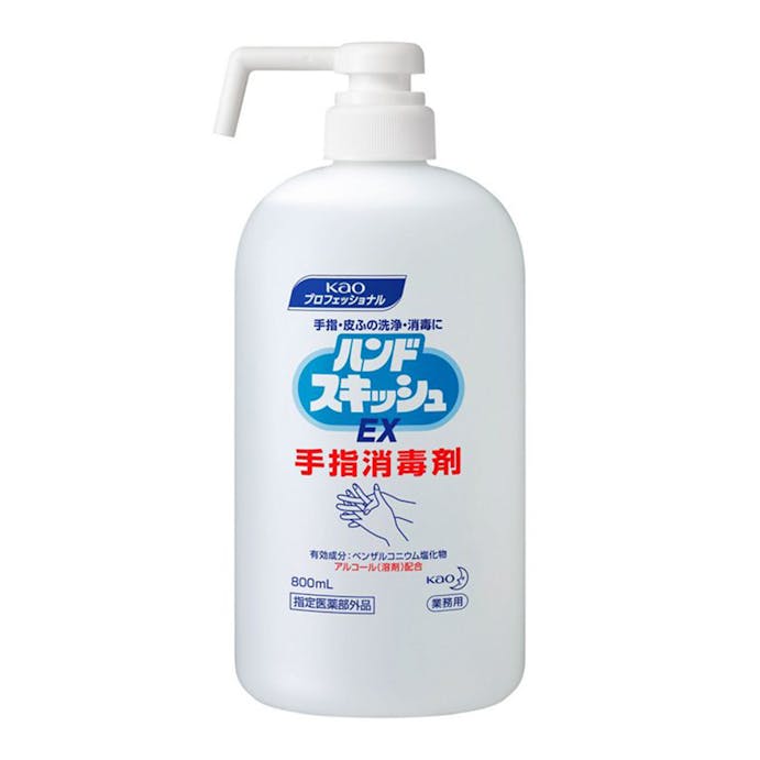 花王 ハンドスキッシュEX 本体 ショートノズル 800ml 業務用