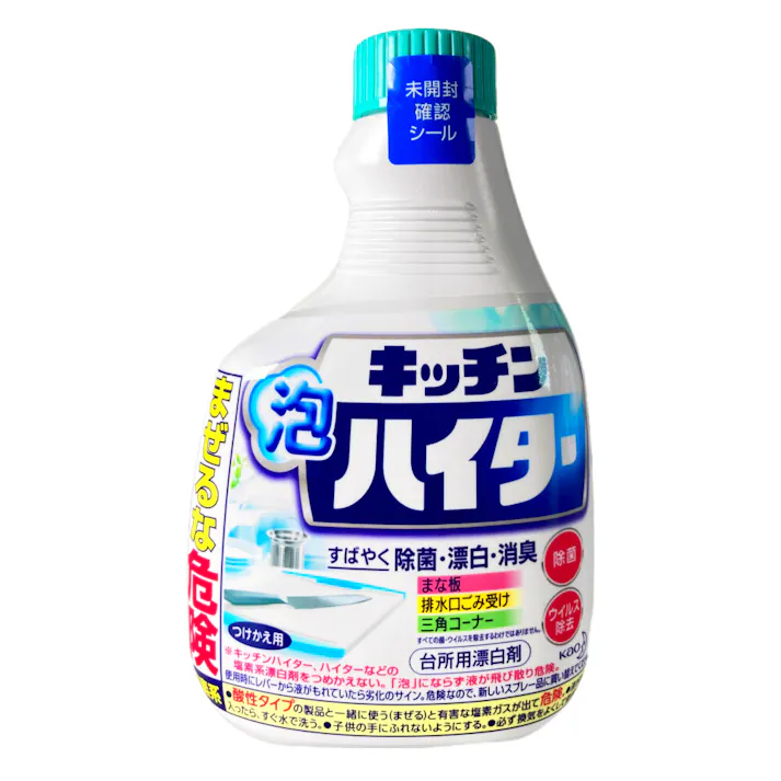 キッチン泡ハイター つけかえ用 400ml(販売終了)