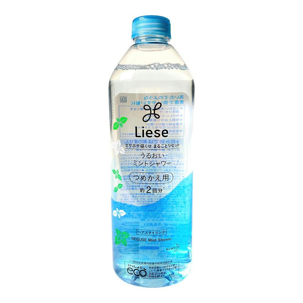 花王 リーゼ うるおいミントシャワー 詰替 340ml | ヘアケア