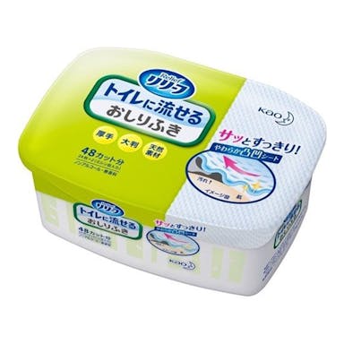 M2_リリーフ 流せるおしりふき 本体(販売終了)