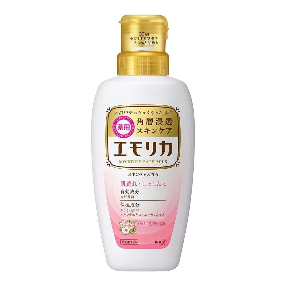 花王 エモリカ 薬用スキンケア入浴液 フローラルの香り 本体 450ml | 入浴剤 通販 | ホームセンターのカインズ