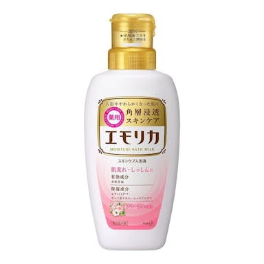 花王 エモリカ 薬用スキンケア入浴液 フローラルの香り 本体 450ml