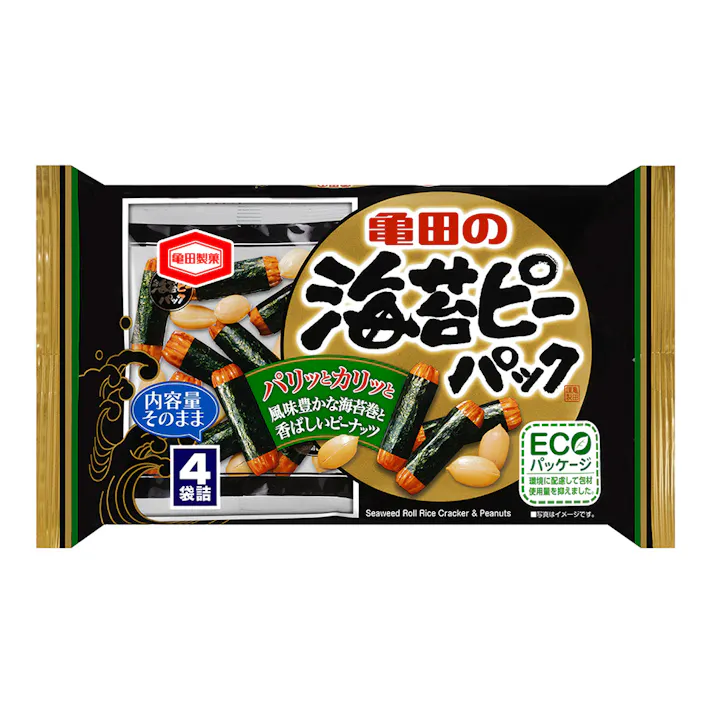 亀田製菓 海苔ピーパック 85g