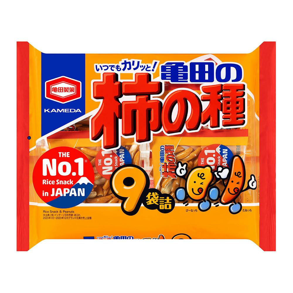 亀田製菓 亀田の柿の種 9袋詰 | 食料品・食べ物 | ホームセンター通販