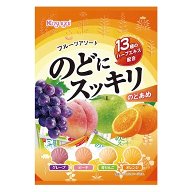 春日井製菓 のどにスッキリフルーツアソート 118g