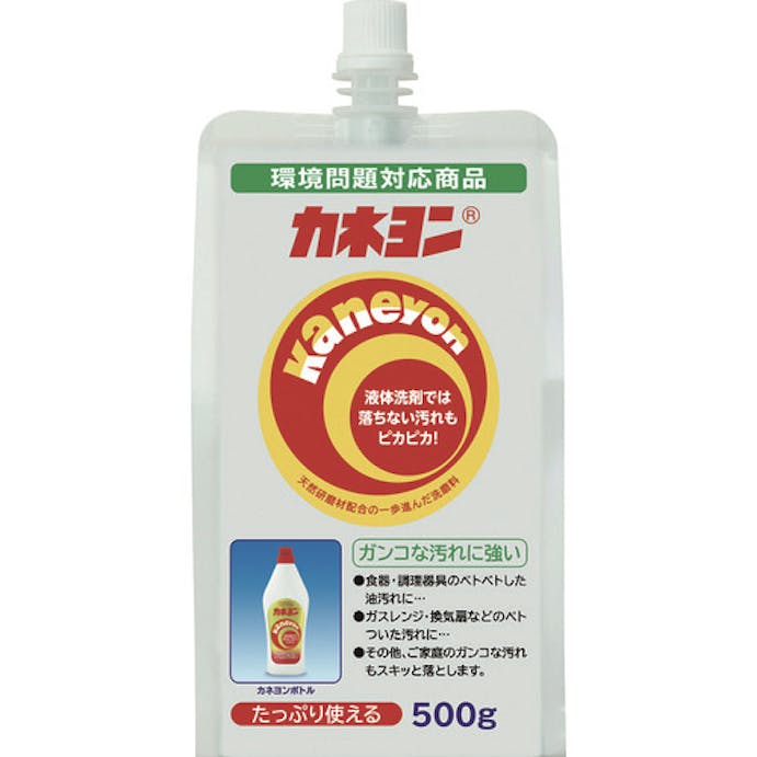 【CAINZ-DASH】カネヨ石鹸 液体クレンザー　カネヨン詰替　５００ｇ 103013【別送品】