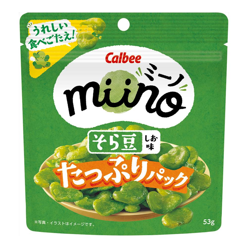 miinoそら豆 しお味 たっぷりパック