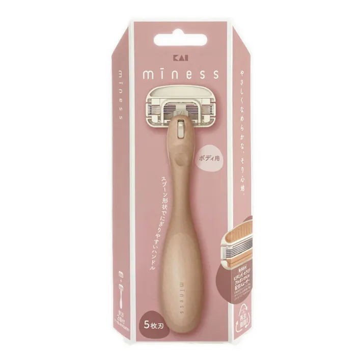 貝印 miness ボディ用カミソリ 替刃2個付