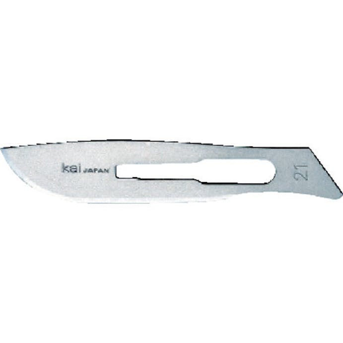 【CAINZ-DASH】カッターナイフ　ＮＯ．２１　メス刃カッター替刃（１５枚入）【別送品】