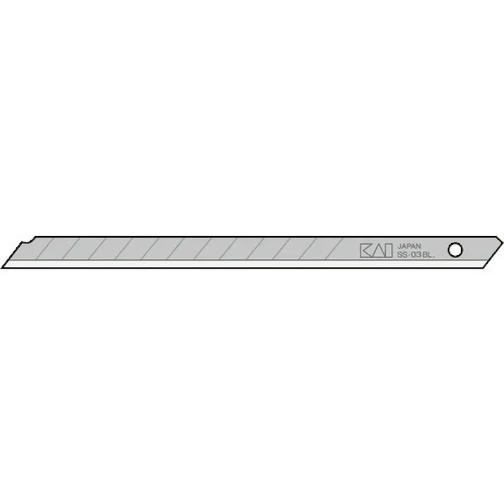 【CAINZ-DASH】貝印カミソリ カッターナイフ SS-50 目透しカッター 替刃(50枚入) SS-50【別送品】