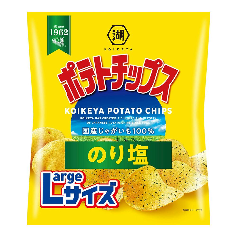 ポテトチップス のり塩 Largeサイズ | 食料品・食べ物 通販