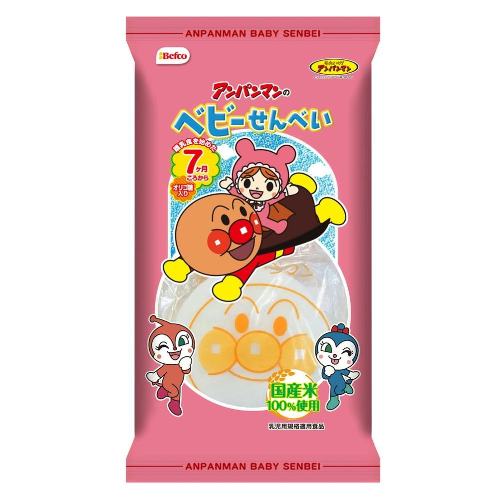 アンパンマンのベビーせんべい 12枚