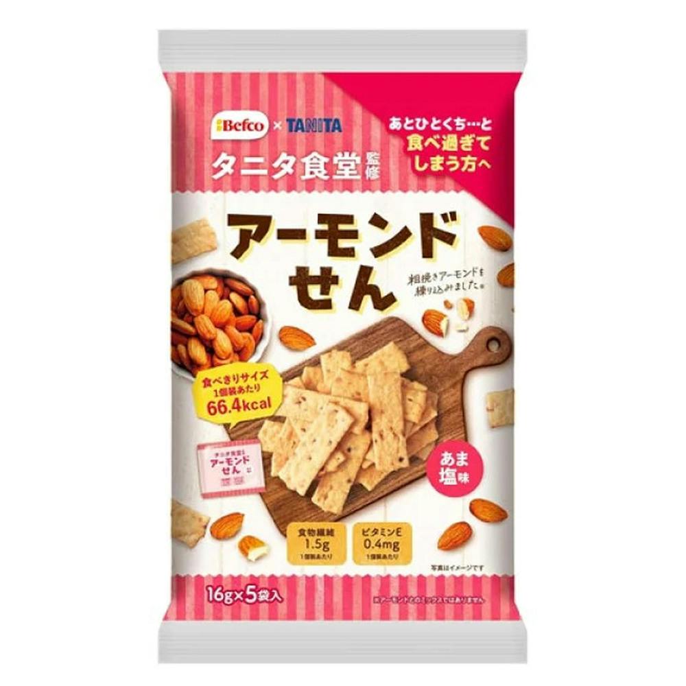 栗山製菓 タニタ食堂監修のアーモンドせん