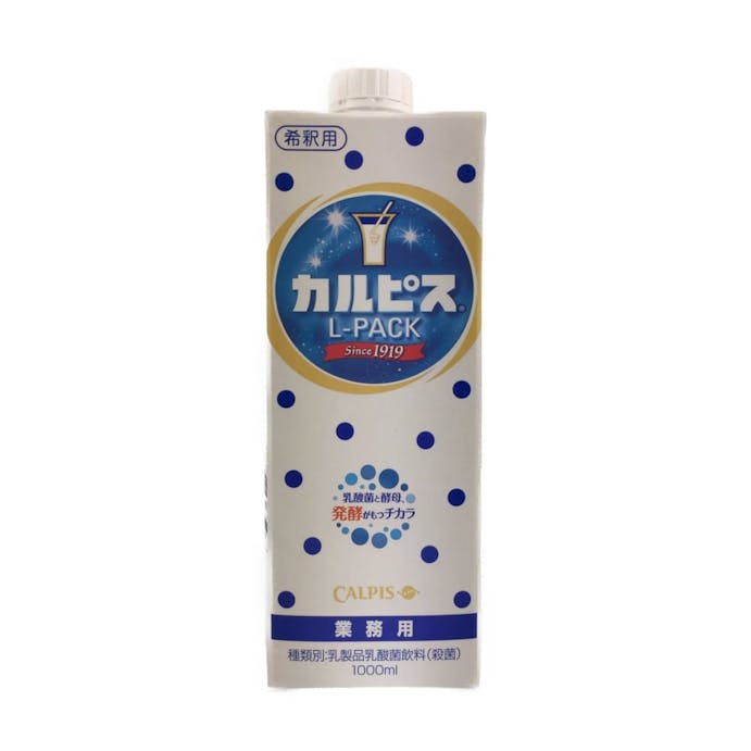 【ケース販売】アサヒ飲料 カルピス Lパック 1L×6本