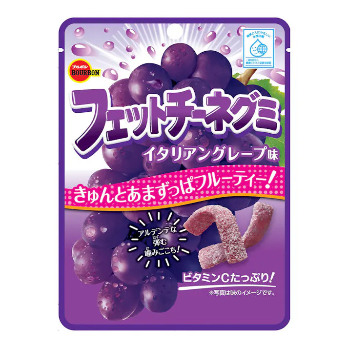 フェットチーネグミ イタリアングレープ味 50g