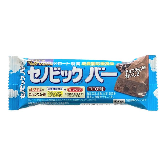 ブルボン セノビックバー ココア味 37g