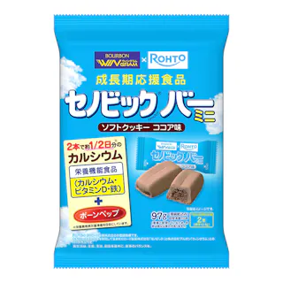 ブルボン セノビックバーミニソフトクッキー ココア味 1袋