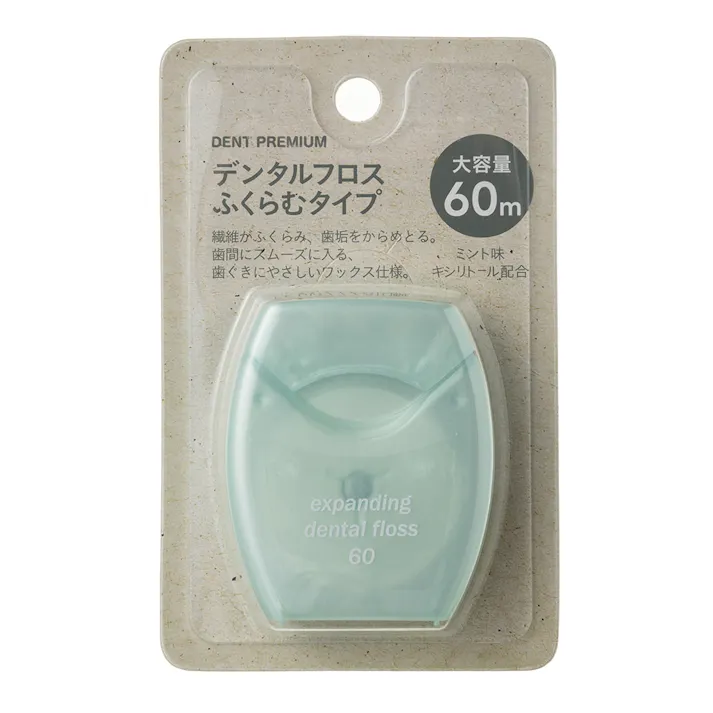 クリエイト デンタルフロス ふくらむタイプ 60m