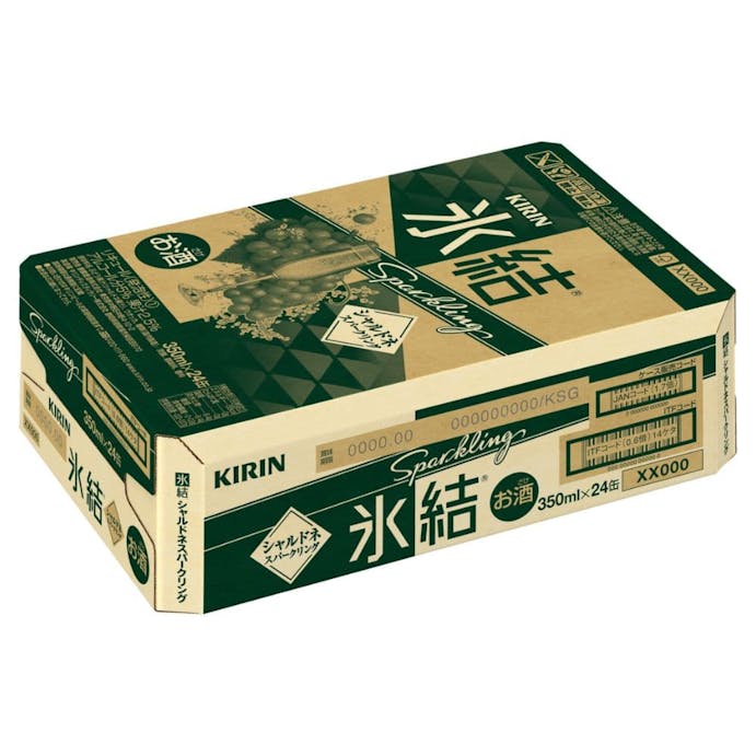 【ケース販売】キリン 氷結 シャルドネスパークリング 350ml×24本【別送品】