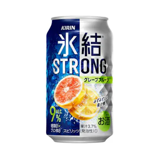 【ケース販売】キリン 氷結ストロング グレープフルーツ 350ml×24本【別送品】