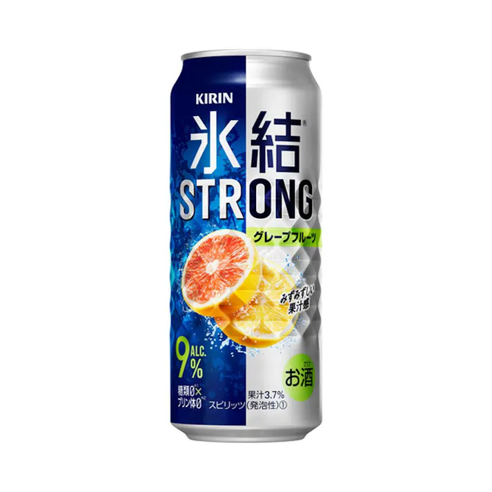 【ケース販売】キリン 氷結ストロング グレープフルーツ 500ml×24本【別送品】