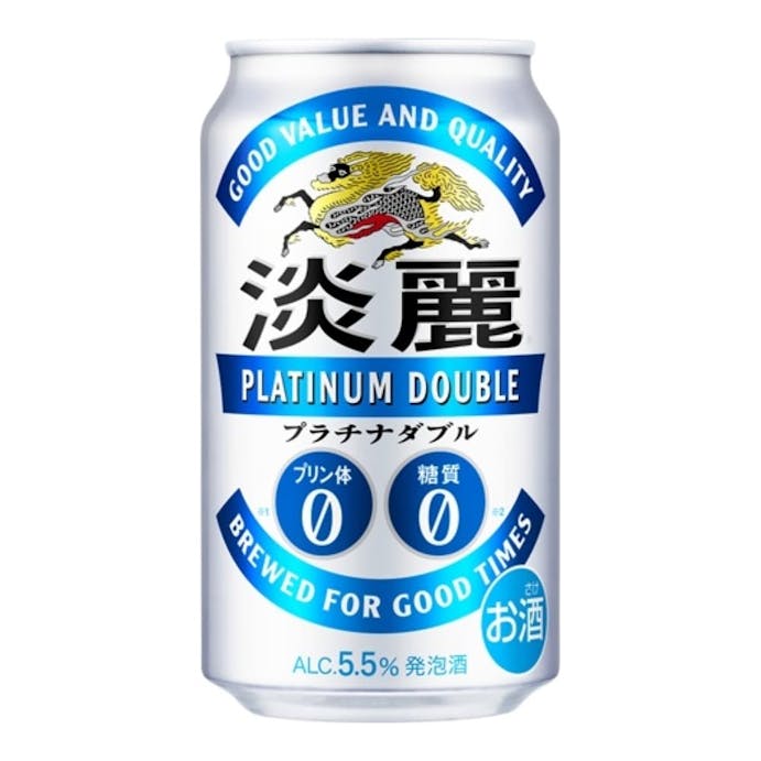 【ケース販売】キリン 淡麗 プラチナダブル 350ml×24本【別送品】