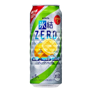 キリン 氷結ZERO グレープフルーツ 500ml×24本【別送品】