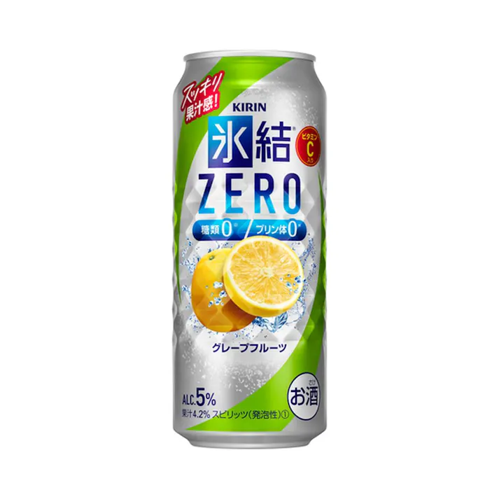 【ケース販売】キリン 氷結ZERO グレープフルーツ 500ml×24本【別送品】