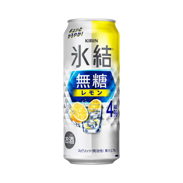【ケース販売】キリン 氷結無糖 レモン ALC.4% 500ml×24本【別送品】