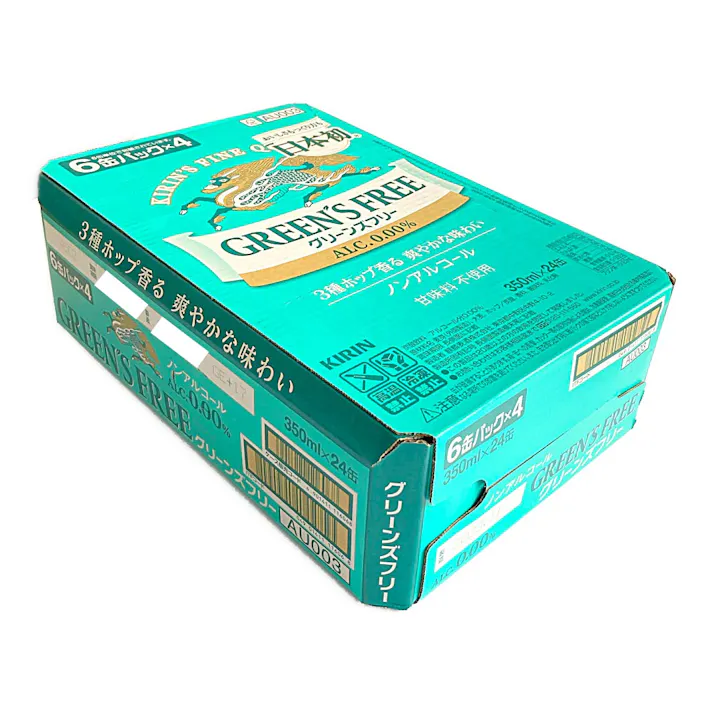 【ケース販売】 キリン グリーンズフリー 350ml ×24本