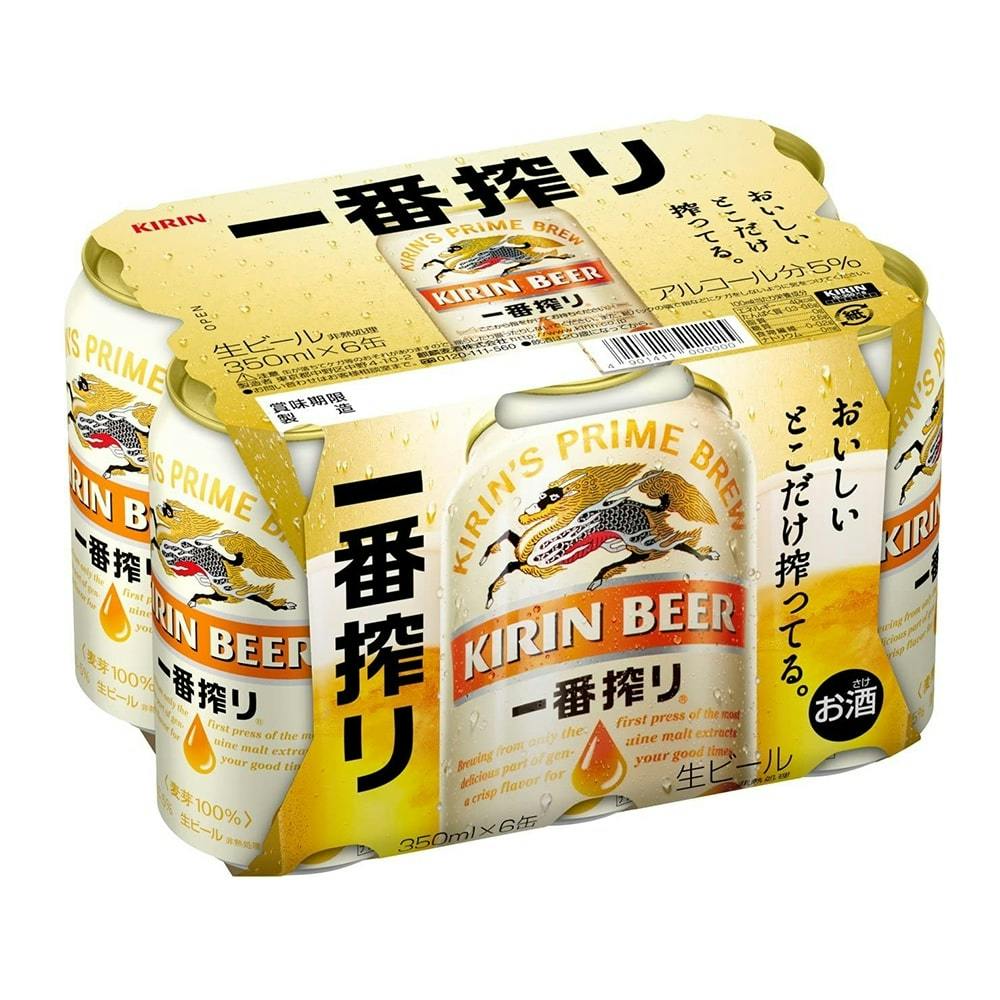キリン 一番搾り 350ml× 6本