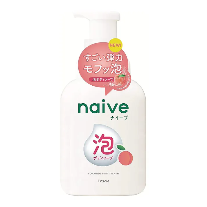 クラシエホームプロダクツ ナイーブ 泡で出てくるボディソープ 桃の葉エキス配合 本体 500ml(販売終了)
