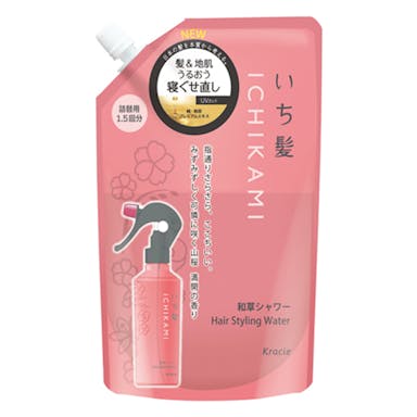 クラシエホームプロダクツ いち髪 髪＆地肌うるおう寝ぐせ直し和草シャワー 詰替 375ml