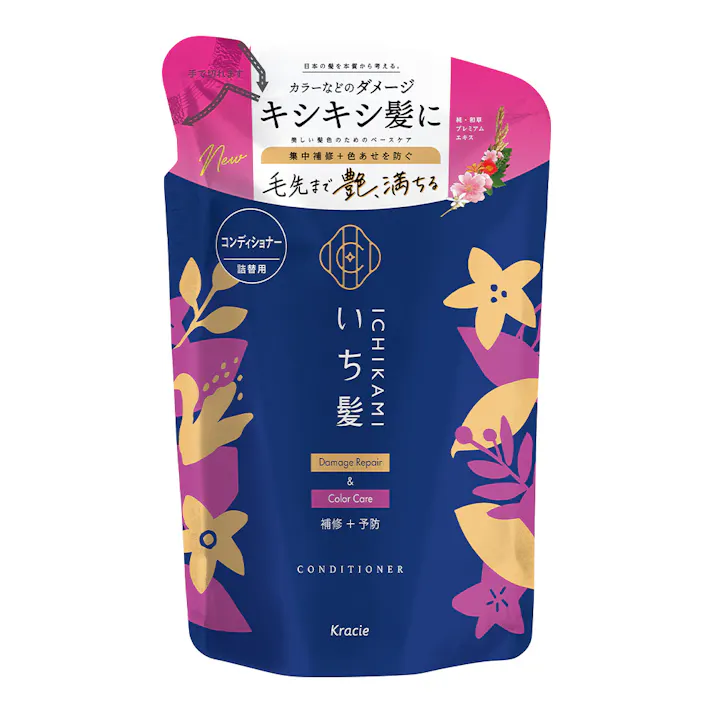 クラシエ いち髪 ダメージリペア&カラーケア コンディショナー 詰替(販売終了)