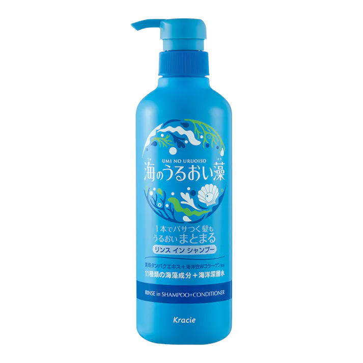 海のうるおい藻 うるおいケアリンスインシャンプー 490ml