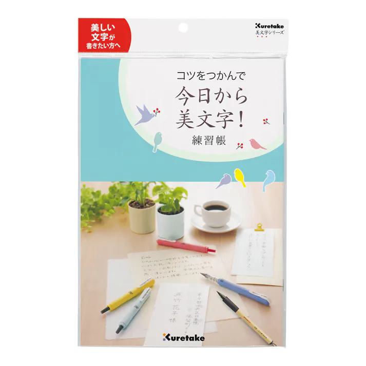 呉竹 今日から美文字! 練習帳