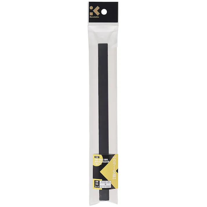 呉竹 カラー文鎮 黒 14×228mm