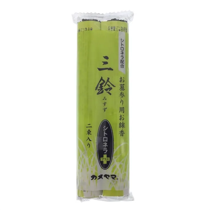 カメヤマ 三鈴香シトロネラプラス 中巻 2束入り