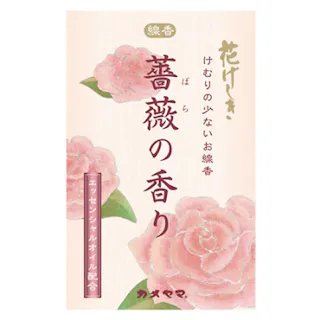 カメヤマ 花げしき 薔薇の香り ミニ寸