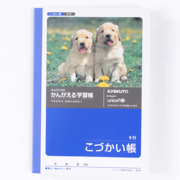 日本ノート キョクトウかんがえる学習帳 A6こずかい帳