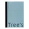 日本ノート B5 Tree’sノート B罫 30枚 ブルーグレー