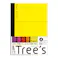 日本ノート B5 Tree’sノート A罫 30枚 5色パック