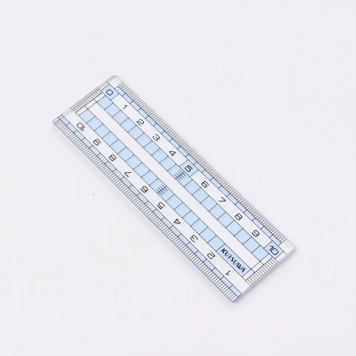 クツワ 直線定規(10cm) MS110C