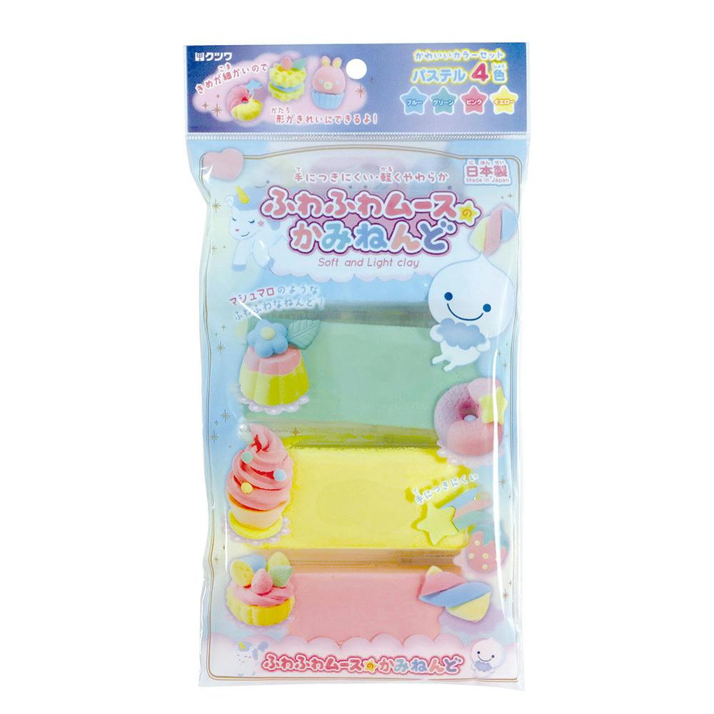 クツワ ムースのかみねんど パステル