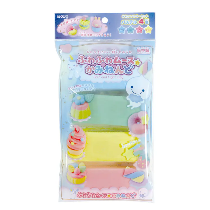 クツワ ムースのかみねんど パステル