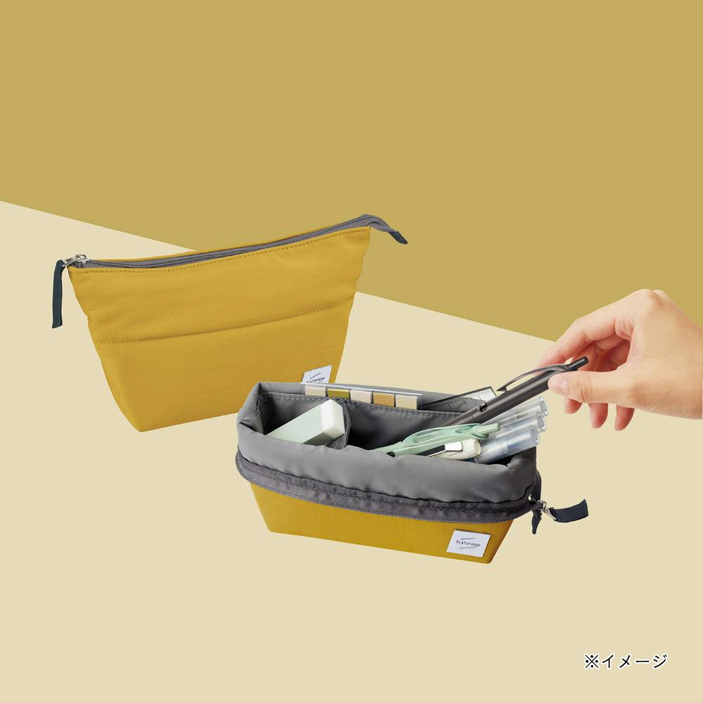 ペンケース 筆箱 マスタード Amazon | コクヨ ペンケース 筆箱 ななめ仕切り 取り出しやすい