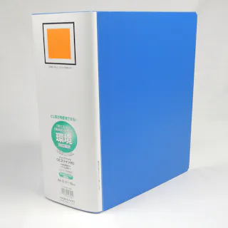 コクヨ チューブファイル エコツインR A4縦 100mmとじ 2穴青 フーRT6100B