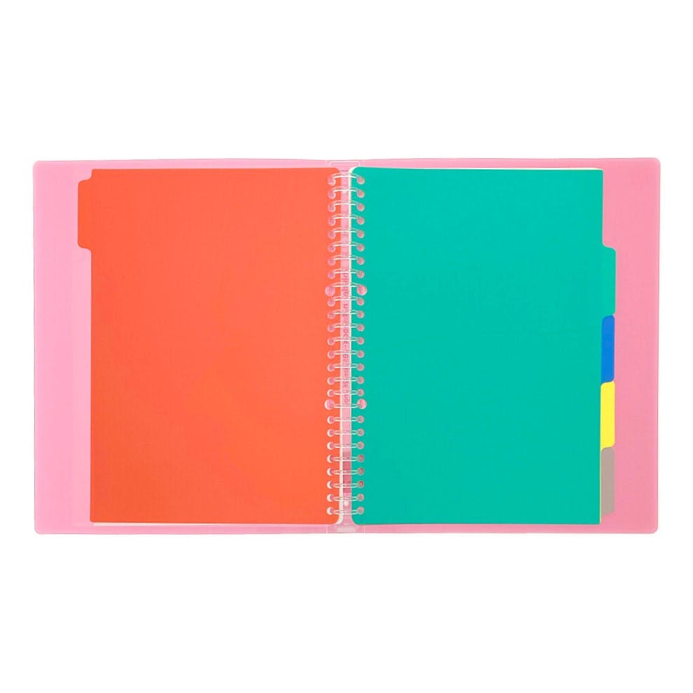 コクヨ キャンパススライドバインダーB5ミドル桃 | 文房具・事務用品